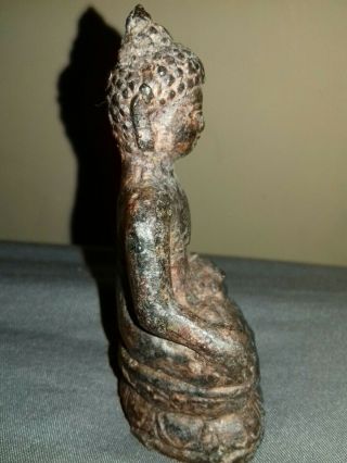 Antique chinese bronze metal buddha buddhist statue figure ornament 3