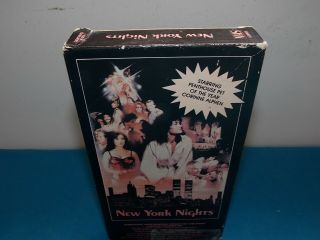 York Nights VHS CORRINE ALPHEN 1983 RARE HTF Nuchtern Penthouse Adult Sleaze 2
