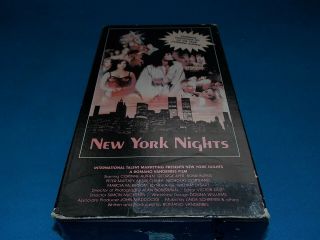 York Nights VHS CORRINE ALPHEN 1983 RARE HTF Nuchtern Penthouse Adult Sleaze 3