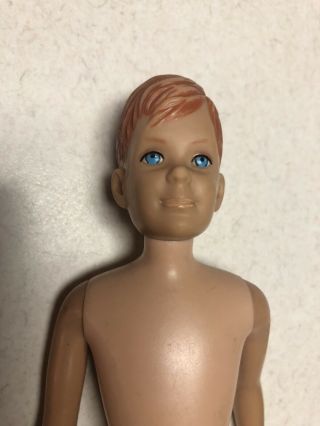Vintage 1965 Ricky Barbie Skipper Friend Doll Head Paint Rare