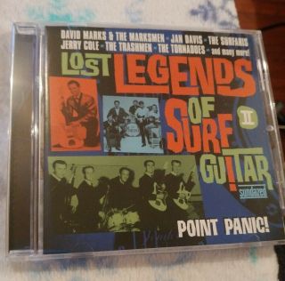 Lost Legends Of Surf Guitar Vol 2 Point Panic Rare Oop The Surfaris Trashmen