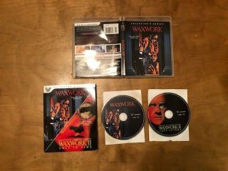 Waxwork 1 & 2 Blu - Ray Vestron Video Collector 