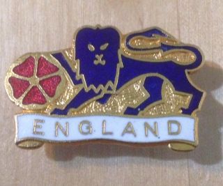 Vintage England Football Association Rare Maker By Coffer Badge