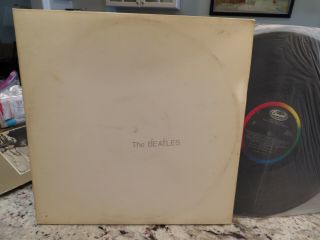 The Beatles White Album Vg,  / N - Vinyls 1983 Rainbow Press Rare Low $$
