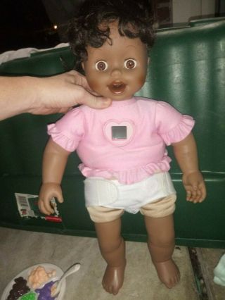 Rare African - American Amy 1998 Playmates Interactive Doll 2