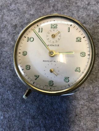 Art Deco Vintage Alarm Clock Kienzle