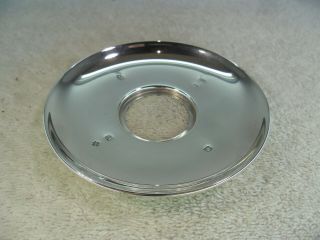 Solid Sterling Silver Vacant Coin Dish,  42g,  London 2000