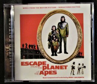Rare Limited Edition Cd: " Escape From Planet Of The Apes " Jerry Goldsmith