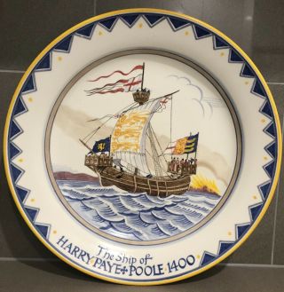 Rare Poole Pottery Charger 