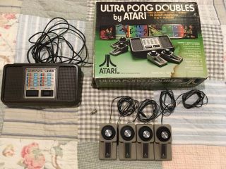 Atari Ultra Pong Doubles Model No.  C - 402 (d) Rare