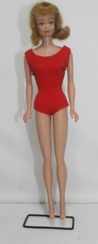 Vintage 1962 Midge Barbie Doll Japan Foot