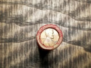 1906 INDIAN HEAD & 1920 WHEAT CENT/OLD SMALL CENT ROLL/ ANTIQUE/AG - UNC 678. 2