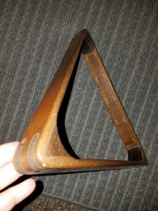 Antique Billiard Rack Triangle Unbranded
