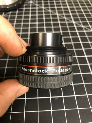 Rare Rodenstock Rodagon F=80mm Enlarger Lens 1:5.  6 Optics