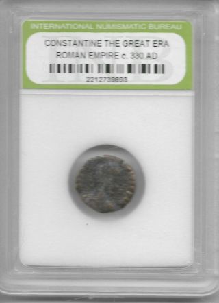 Rare Old Ancient Antique Constantine Great Roman Empire Era Invest War Coin Ab9