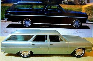 1964 Chevy Chevelle Malibu Station Wagon Dealer Promo Rare,  Rare.