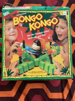 Rare 1989 Bongo Kongo Motorized Game 7042 Tyco.