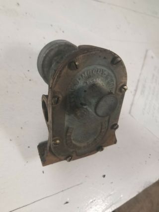 Matthew Moody And Sons co.  Brass Gear Water Pump Hit And Miss Gas Antique Engine 2
