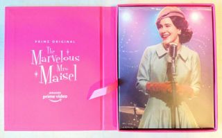 The Marvelous Mrs Maisel Season 2 Amazon 3 DVD 2019 FYC Emmy Promo Set - Rare 3