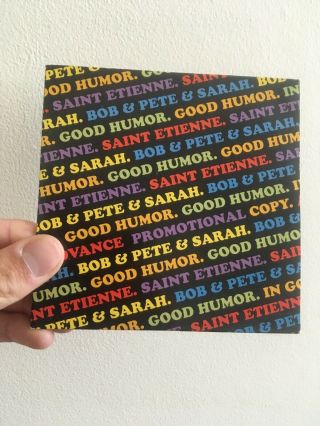 Saint Etienne Good Humor Promo Cd Rare 1998 Creation Records Card Sleeve