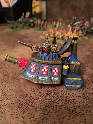 Warhammer Oldhammer Empire Steam Tank Well Painted (very Rare)