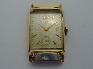 Vintage Bulova 17 Jewel Model 8ae Wristwatch