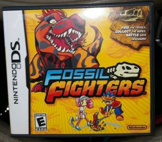 Fossil Fighters Nintendo Ds Rare 5/5 Star Video Game Complete