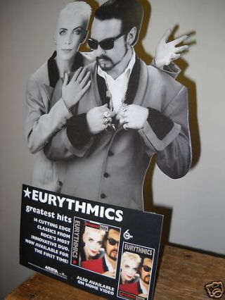 Eurythmics 1991 Rare Easel Backed Promo Display Stand - Up