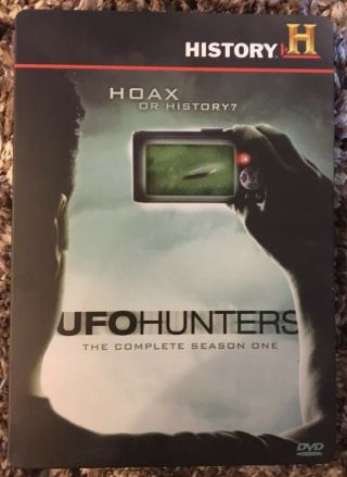 Ufo Hunters - Season 1 (dvd,  2008,  4 - Disc Set) Steelbook - Very Rare