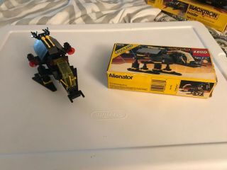 Legoland Space System 6876 Blacktron Alienator Complete And Instruction