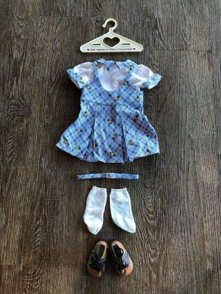 Rare Retired American Girl 2000 Kit Kittredge School Outfit & Accessories Set