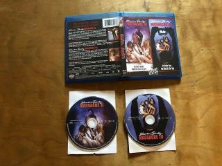 Slumber Party Massacre 2 & 3 Blu Ray Scream Factory Widescreen Oop Very Rare