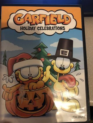 Garfield: Holiday Celebrations (dvd,  2004) Rare & Oop,  Great Cond.