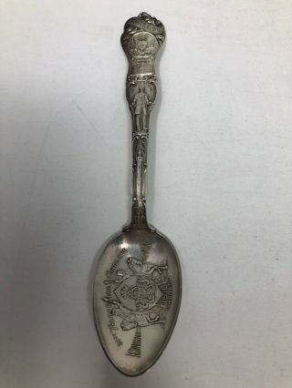 Watson Sterling Souvenir Spoon 31st Triennial Conclave Knights Templar Chicago