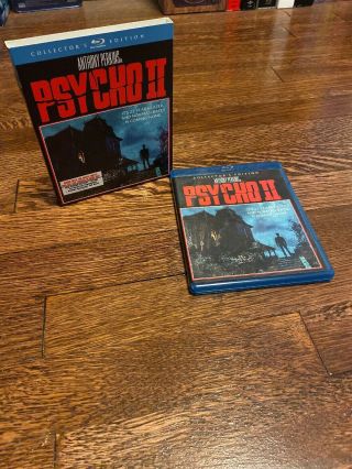 Psycho 2 With RARE slipcover (Blu - ray Disc,  2013,  Collectors Edition) 2