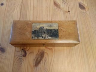 Victorian Mauchline Ware Glove Box - The Castle Colchester