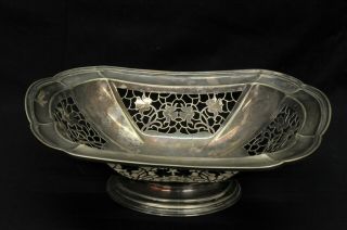 A Silver Plate Fruit Bowl By Elkington
