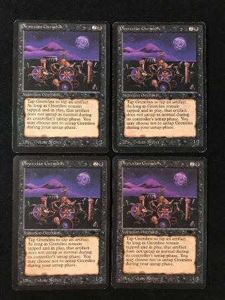 Phyrexian Gremlins (x4) Mtg Magic The Gathering 1994 Antiquities English Vintage