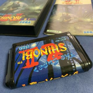 The Shinobi 2 Japan Game Md Konami Sega Genesis Mega Drive Rare