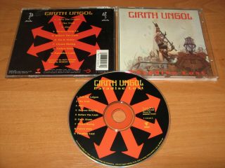 Cirith Ungol " Paradise Lost " Org 1st Restless Press Not Boot Rare Oop
