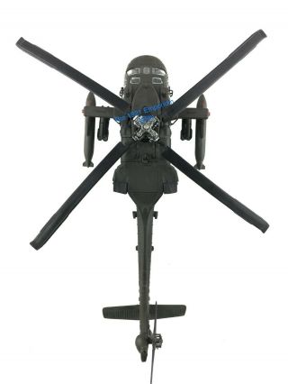 Rare 1:48 Diecast Unimax Toys Forces Of Valor U.  S.  Uh - 60 Black Hawk Helicopter
