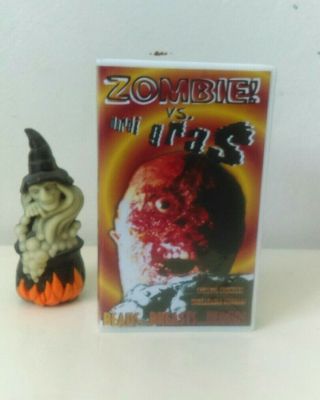 Rare Zombie Vs Mardi Gras Vhs - Vintage Horror - Halloween