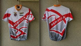 Inverse Cycling Shirt Benfica Jersey L Cycling Camiseta Old Rare Version
