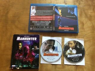 Manhunter Blu Ray Scream Factory Collector 