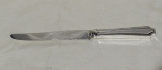 King Albert By Whiting Sterling Silver Dinner Knife French Blade 9 5/8 " X7