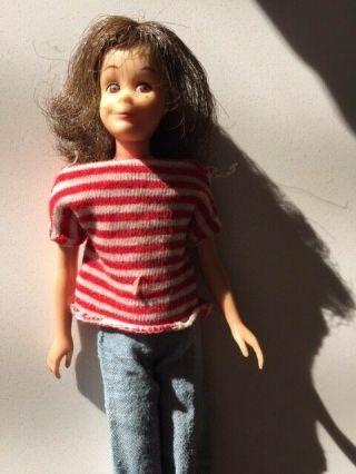 Vintage Brunette 1964 Scooter Doll - Barbie 