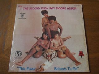 Rudy Ray Moore This Pussy Belongs To Me Vinyl Lp Album 1970 Rare Funk Kent Recor