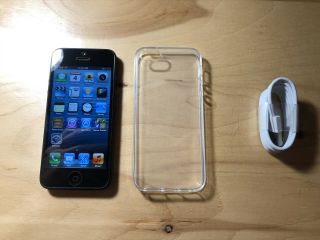 Apple Iphone 5 - 16gb - Black & Slate Gsm A1428 Rare Ios 6