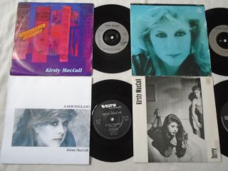 Wave 7 " Joblot Kirsty Maccoll Singles X 4 Some Rare Stiff Records
