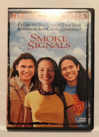 Smoke Signals (dvd,  1999) Rare Oop W/ Insert